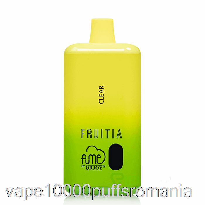 Vape Romania Fruitia X Fume 8000 De Unica Folosinta Transparenta